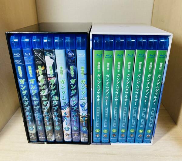 ■送料無料■ Blu-ray 機動戦士ガンダム00 ダブルオー 1st～2nd 全巻 (計14巻)セット 収納BOX付