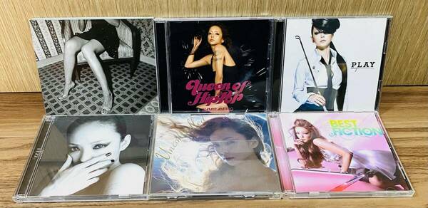 ■送料無料■ 安室奈美恵 CD アルバム 6枚セット SWEET 19 BLUES / Queen of Hip-Hop / PLAY / FEEL / Uncontrolled/ BEST FICTION