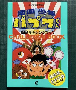 SFC гид Nangoku Shounen Papuwa-kun официальный "Challenge" книжка enix Super Famicom 