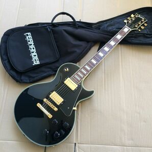 美品 Burny バーニー RLC SRLC レスポール カスタム Les Paul Custom RLC FERNANDES