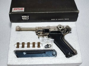 LUGER P-08　モデルガン マルシン　SMG刻印　ジャンク 金属モデルガン