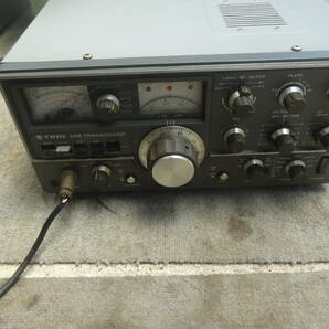 TRIO TS-５２０D SSBトランシーバー 無線機 トリオ アマチュア無線 通電確認済 中古 ジャンク品 TS-520Dの画像4