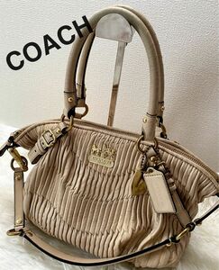 COACH レザー 2wayバッグ ショルダーバッグ ハンドバッグ