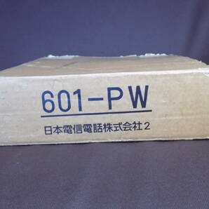 NTT プッシュ式かべかけ電話機「パネルホン 601-PW」箱・説明書・取付金具付 日本電信電話（株） 昭和レトロ/アンティーク/コレクションの画像9