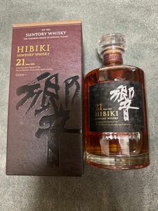 新品　サントリー 響21年　化粧箱付き　700ml SUNTORY ウイスキー ホログラムシール付き