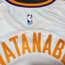 新品　NBA フェニックス・サンズ　ユニフォーム　ホワイト　Lサイズ　渡辺雄太選手　Watanabe　Suns ゲームシャツ　_画像5