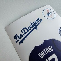 新品　MLB　防水ステッカー　大谷翔平　ロゴ　ロサンゼルス・ドジャース　野球　ユニフォームステッカー　シール　Sticker　メジャーリーグ_画像3