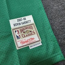 新品　バスケユニフォーム　NBA　ボストン・セルティックス　ケビン・ガーネット　Garnett選手　サイズL　ゲームシャツ 　グリーン色　刺繍_画像4