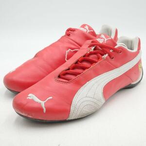 PUMA × FERRARI プーマ フェラーリ フューチャーキャット ドライビングシューズ 29cm レッド コラボ