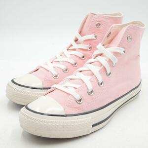 CONVERSE ALLSTAR コンバース ハイカットスニーカー 24cm ピンク 1SC936 アメカジ クリーニング済み