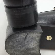 GUCCI グッチ レザーシューズ ローファー 38.5 約 25.5cm ブラック 本革 イタリア製 高級靴 正規品 クリーニング済み_画像6