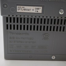 Panasonic パナソニック CD MD SD ラジオ システムコンポ ミニコンポ 5連CDチェンジャー SA-PM770SD 2007年製 簡易動作確認済み_画像7