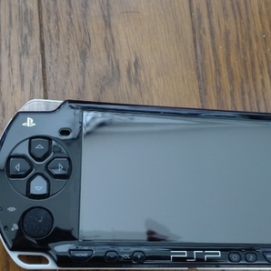 【PSP】 プレイステーションポータブル PSP-3000 ブラック 動作品 本体 Playstation Portable バッテリー有りの画像1