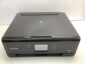 ★★印字確認済み★★★ Canon キャノン インクジェット複合機 TS6030 ブラック プリンター スキャナー　No.Y240524KB01