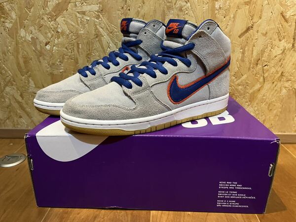 NIKE SB DUNK HIGH PRM Mets ナイキ ダンク　ハイ　ニューヨーク　メッツ　27cm US9