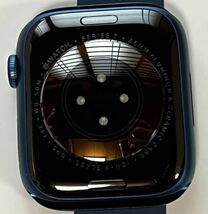 Apple Watch Series 7 GPS Cellularモデル 45mm　MKJT3J/A　ブルーアルミニウムケースとアビスブルースポーツバンド_画像2