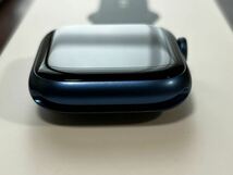 Apple Watch Series 7 GPS Cellularモデル 45mm　MKJT3J/A　ブルーアルミニウムケースとアビスブルースポーツバンド_画像3