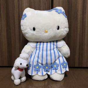  rare 2001 year Sanrio Hello Kitty poodle soft toy / vivitix Kitty goods collection cover model / Sanrio Hello kitty