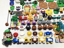 レゴ スーパーマリオ 大量セット まとめ / ルイージ クッパ ひこうせん / LEGO MARIO フィグ 人形 フィギュア パーツ ブロック 詰め合わせ_画像2