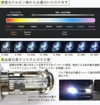 HIDフルキットケルビン:8000K形状:H3/H3Cワット数55W_画像2