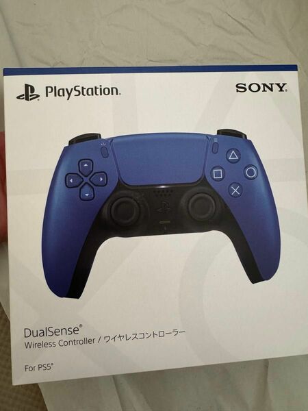 SONY PS5 DualSense ワイヤレスコントローラー コバルト ブルー CFI-ZCT1J09 新品未開封