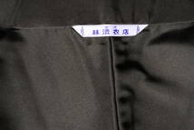 【酔】直　綴　　黒　衣　法　服　　シルック　羽二重地　　　真宗　　使用頻度極少美品_画像3