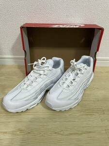 未使用 NIKE AIR MAX 95 ESSENTIAL スニーカー 27cm US9 WHITE ナイキ　エアマックス95 箱切り