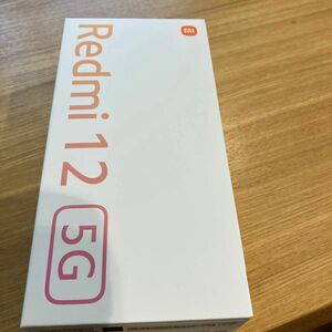 SIMフリー AU Xiaomi Redmi 12 5G XIG03 [ミッドナイトブラック] スマートフォン本体