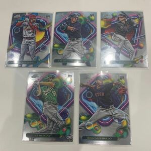 【美品】 Topps 野球カード (5枚セット)MLB jj BLEDAY ・JORDAN WALKER他　2023年