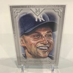  【美品】 Topps 野球カード MLB DEREK JETER 2023年キャンバスコレクション