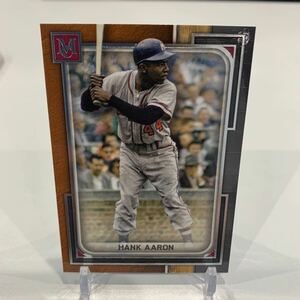 【美品】 Topps 野球カード MLB HANK AARON 2023年