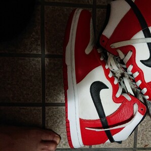 NIKE スニーカー dunk high by you chicago風の画像2