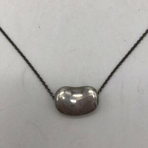 TIFFANY&Co. Tiffany necklace bean silver accessory P1444