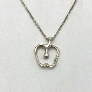 TIFFANY&Co. ティファニー ネックレス アップル シルバー 925 アクセサリー P1545