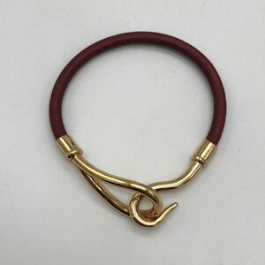 HERMES Hermes bracele jumbo leather accessory P1573