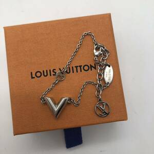 LOUIS VUITTON Louis Vuitton bracele Esse n car ru silver accessory P1743