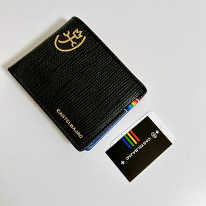 CASTELBAJAC カステルバジャック Rainbow レインボー 二つ折り財布 小銭入れあり 札入れ レザー　