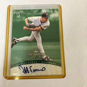 1997 JEFE FASSERO DONRUSS SIGNATURE MILLENNIUM MARKS auto ジェフ　ファセロ　直筆　サイン