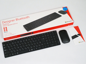 Microsoft Designer Bluetooth Desktop / Bluetoothキーボード＆マウス / 7N9-00023