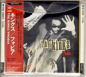 THE KINKS　ザ・キンクス　/　フォビア　PHOBIA　国内盤CD
