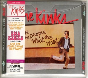 ザ・キンクス　THE KINKS　/　ギヴ・ザ・ピープル・ホワット・ゼイ・ウォント　国内盤CD