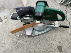 日立工機 HITACHI 255mm 卓上スライド丸のこ 動作確認済み