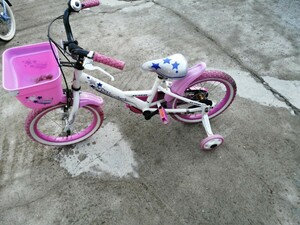 子供用自転車16インチ　補助輪付き　お引き取り限定　札幌より