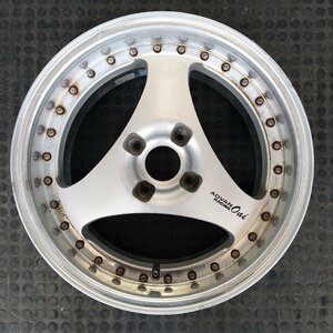 管理番号：A4-180【1本のみ】【 17×9J 4x114.3 ET+40 ハブ73】YOKOHAMA ADVAN Racing Oni・店頭引取可能・適格請求書発行可能