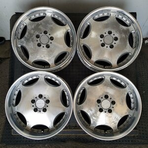 管理番号：A4-185【4本価格】【18x8J 18x9J 5x114.3 ET+40 ハブ73】ENKEI SHALLEN AME・店頭引取可能・適格請求書発行可能