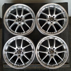 管理番号：A5-70【4本価格】【17x7J 5x100 ET+47 ハブ60】WORK VS-SS・レガシィ インプレッサ等・３ピース・適格請求書発行可能