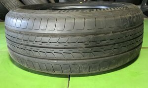 管理番号：C5-29-5●【送料無料！1本】215/50R17 BS ECOPIA EV-01 2022年製 山あり /夏タイヤ/適格請求書発行可能