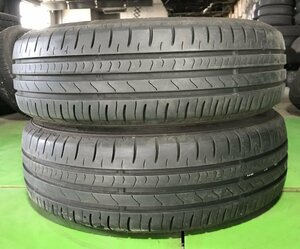 管理番号：C5-15-3●【送料無料！2本セット】175/65R15 FALKEN SINCERA SN832i 2019年製 山あり/夏タイヤ/適格請求書発行可能