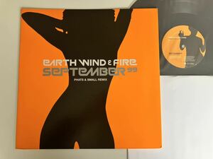 【良好UK盤】Earth Wind & Fire / September 99 PHATS & SMALL REMIX(Mutant Disco Vocal Mix,Dub) SONY 667681-6 EW&F,