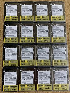 2.5インチHDD 500GB 中古　16台セット 送料無料